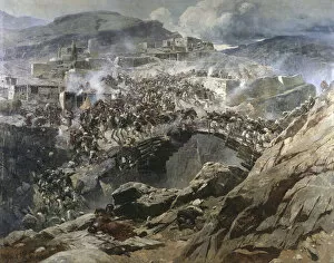 Images Dated 23rd February 2011: The Siege of Akhoulgo, 1888