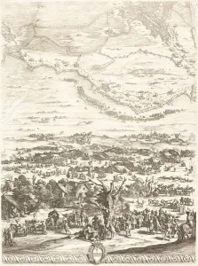 The Siege of Breda [plate 5 of 6], 1627 / 1628. Creator: Jacques Callot