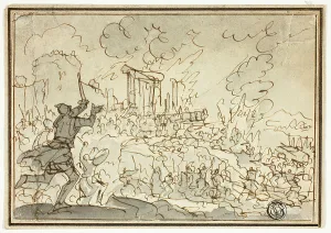 Siege of Fortress, n.d. Creator: Jan Luyken