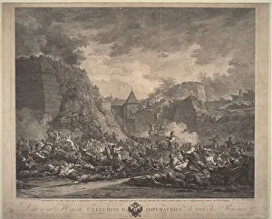 Favourite Prints: The Siege of the Fortress Ochakov on December 1788