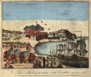 Alexander Suvorov Gallery: The Siege of the Fortress Ochakov on December 1788, 1788