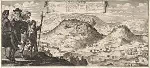 Lorraine Gallery: The Siege of the La Motte, in Lorraine, 1636-38. Creator: Abraham Bosse