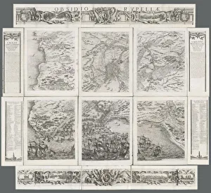 1592 1635 Prints: The Siege of La Rochelle, 1628-1630. Creator: Israel Henriet (French, c