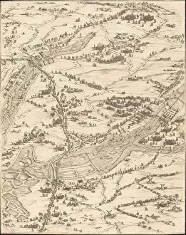 The Siege of La Rochelle [plate 7 of 16; set comprises 1952.8.97-112], 1628 / 1631