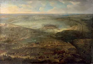 The Siege of Mons, 1691. Artist: Martin, Jean-Baptiste (1659-1735)