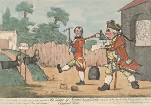 The Siege of Namur by Captain Shandy and Corporal Trim (Tristram Shandy), 1800-20