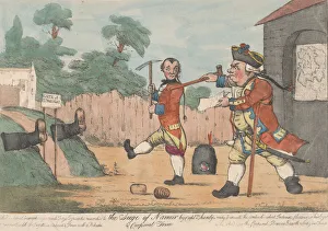 Boots Prints: The Siege of Namur by Captain Shandy and Corporal Trim (Tristram Shandy), 1800-20