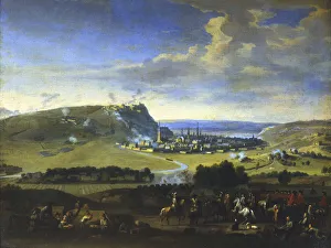Bavarian Prints: The Siege of Namur, scene before the final attack