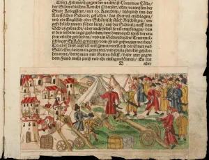 Muscovy Prints: Siege of Reval by the Russians in 1578