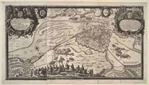 Alexis I Collection: The Siege of Riga by the Russian Army under Tsar Alexei Mikhailovich in 1656, 1656
