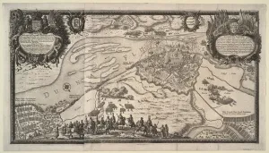 Alexis Of Russia Collection: The Siege of Riga by the Russian Army under Tsar Alexei Mikhailovich in 1656, 1656