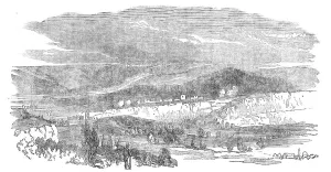 Disputed Territory Prints: The Siege of Sebastopol - Valley of Inkerman, 1854. Creator: Unknown