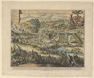 Hooghe Collection: The Siege of Trembowla in 1675, 1690. Artist: Hooghe, Romeyn de (1645-1708)