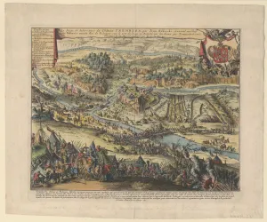 Hooghe Collection: The Siege of Trembowla in 1675, 1690. Artist: Hooghe, Romeyn de (1645-1708)