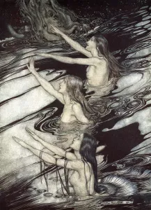 Reaching Prints: Siegfried! Siegfried! Our warning is true: flee, oh flee from the curse!, 1924