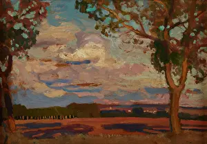 Sieniawa on the Rosia River, 1903. Creator: Jan Stanislawski