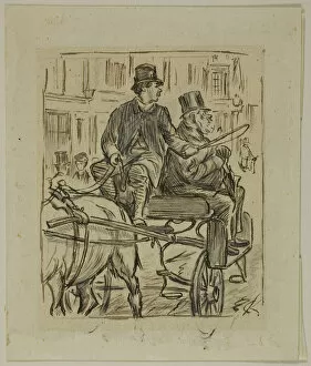 Cabbie Gallery: The Sights of Dublin, April 28, 1877. Creator: Charles Samuel Keene