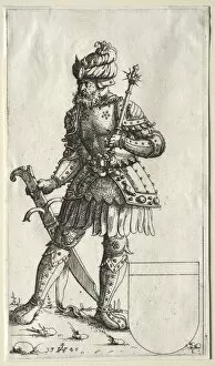 Augustin Hirschvogel German Collection: Sigismund II, King of Poland, 1546. Creator: Augustin Hirschvogel (German, 1503-1553)