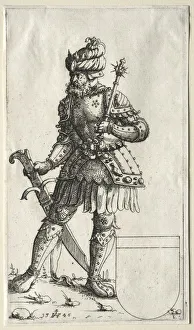 Augustin Hirschvogel German Collection: Sigismund II, King of Poland, 1546. Creator: Augustin Hirschvogel (German, 1503-1553)
