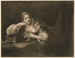 Giovanni Boccaccio Gallery: Sigismunda Mourning over the Heart of Guiscardo, 1759. Artist: William Hogarth