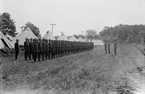 Signal Corps receiving orders, between c1915 and c1920. Creator: Bain News Service