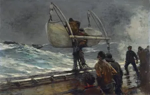 Lifeboat Prints: Signal of Distress, 1890. Creator: Winslow Homer