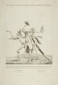 Counter Revolution Prints: Signalement Des Chouans et Autres Contrevolutionaires, ca. 1793. Creator: Unknown