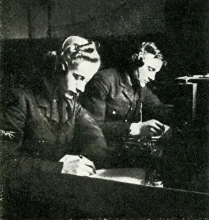 On Signals Duty, c1943. Creator: Cecil Beaton