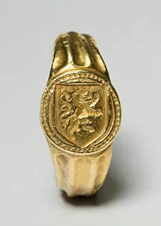 Signet Ring, Bruges, c. 1475-c. 1500. Creator: Unknown