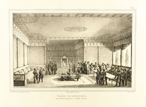 Diebitsch Zabalkansky Gallery: Signing of the treaty of Adrianople at the old Palace of Edirne, 1834