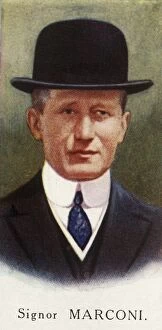 Bowler Hat Collection: Signor Marconi, 1927. Creator: Unknown