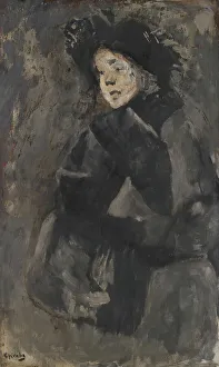 Krohg Christian Prints: Sigrun, 1913. Creator: Christian Krohg