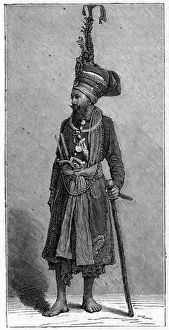 Sikh chief, 1886