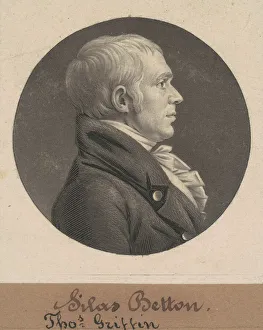 Sheriff Prints: Silas Betton, 1805. Creator: Charles Balthazar Julien Fevret de Saint-Memin
