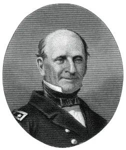 Silas Horton Stringham, admiral in the United States Navy, 1862-1867. Artist: J Rogers