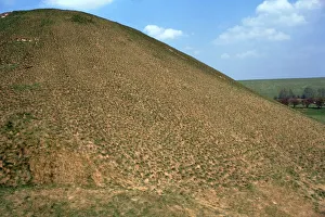 Mound Prints: Silbury hill from the south