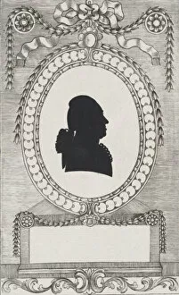 Silhouette of Graf Lodroni, 1784-1834. Creator: Wilhelm Ackermann