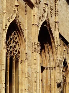 Silk Exchange building (The Lonja de la Seda or Llotja de la Seda), Valencia, Spain, 1998. Creator: LTL