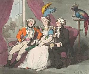 Heiress Gallery: A Silly, June 26, 1800. June 26, 1800. Creator: Thomas Rowlandson