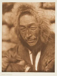 Wrinkle Prints: Siluk, Diomede, 1928. Creator: Edward Sheriff Curtis