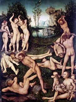Naked Gallery: The Silver Age, 1527. Artist: Lucas Cranach the Elder