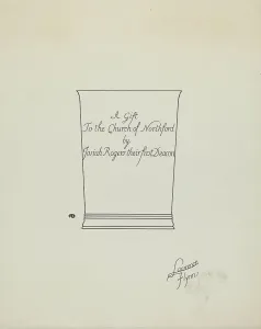 Beaker Prints: Silver Beaker, c. 1936. Creator: Lawrence Flynn