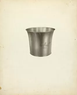 Silver Beaker, c. 1938. Creator: Michael Fenga