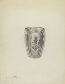 Silver Beaker, c. 1938. Creator: Michael Fenga