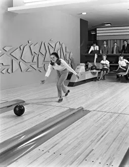 Sheffield Gallery: Silver Blades bowling alley, Sheffield, South Yorkshire, 1965. Artist: Michael Walters