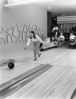 Silver Blades bowling alley, Sheffield, South Yorkshire, 1965. Artist: Michael Walters