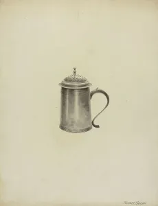 Caster Prints: Silver Caster, 1935/1942. Creator: Holger Hansen