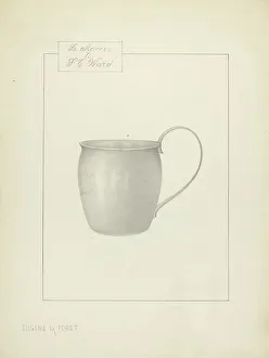 Eugene La Foret Prints: Silver Cup, 1935/1942. Creator: Eugene La Foret