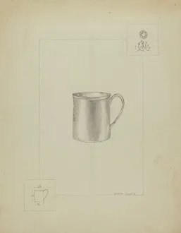 Silver Cup, c. 1936. Creator: Hester Duany