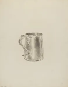 Silver Cup, c. 1938. Creator: Hester Duany